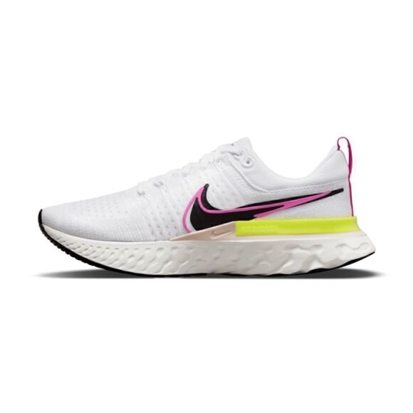 Nike React Infinity Run FK 2 White/Black-Sail-Pink Blast DJ5396-100 Women's 8 - Picture 2 of 10